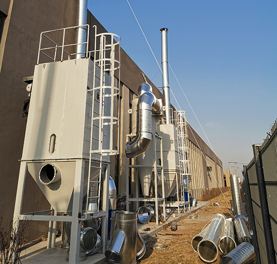 Case study of bag filter in Shenyang slinda Anke New Technology Co., Ltd